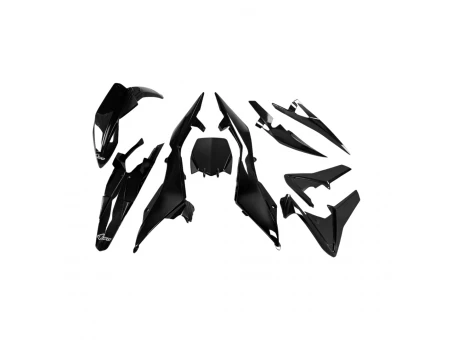 Kit complet plastice UFO HUSQVARNA TC 499 4T 11-13 culoare Negru (HU612E001) | HUKIT612001