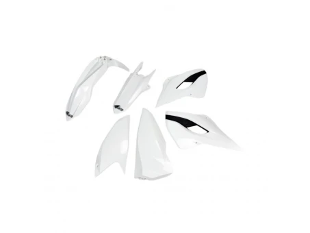 Kit complet plastice UFO HUSQVARNA TE/FE 125/250/300/350/450 15-16 culoare Alb (HU615E041) | HUKIT615041