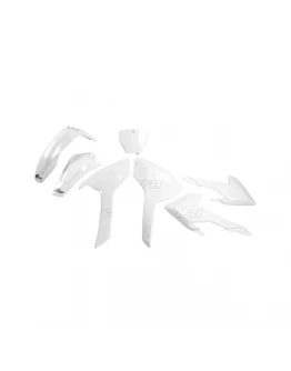 Kit complet plastice UFO HUSQVARNA TC/FC 125/250/300/350/450 '16-'18 (cu exceptia TC 250 '16) culoare OEM '17 (Alb) (HU616E041)