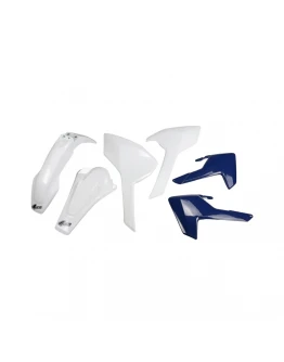 Kit complet plastice UFO HUSQVARNA TE/TX 125/250/300 '17-19, FE 250/350/450/501 '17-19 culoare OEM (Alb, ) (HU618E999)