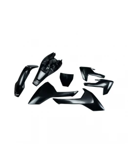 Kit complet plastice UFO HUSQVARNA TC 85 '18-'23 culoare Negru (HU620E001)