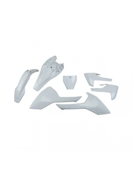 Kit complet plastice UFO HUSQVARNA TC 85 '18-'23 culoare OEM (Alb) (HU620E999)