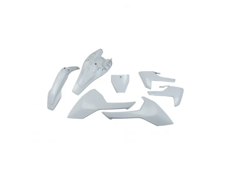 Kit complet plastice UFO HUSQVARNA TC 85 18-23 culoare OEM (Alb) (HU620E999) | HUKIT620999
