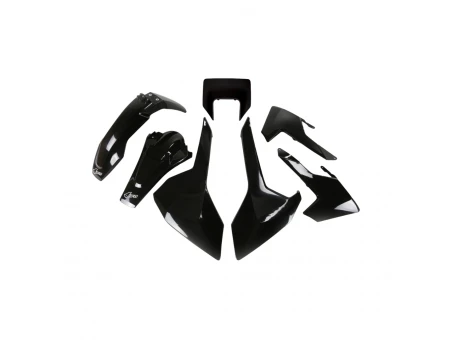 Kit complet plastice UFO HUSQVARNA TX/TE/FE 17-19 Z culoare Negru (HU621E001) | HUKIT621001