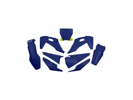Kit complet plastice UFO HUSQVARNA TC 125/250 19-22, FC 250/350/450 19-22 culoare (HU622E087) | HUKIT622087