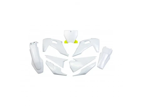 Kit complet plastice UFO HUSQVARNA TC 125/250 19-22, FC 250/350/450 19-22 culoare OEM 22 (Alb) | HUKIT622999W