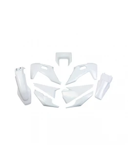 Kit complet plastice UFO HUSQVARNATE 150 / 250 / 300 '20-'23, FE 250 / 350 / 450 / 501 '20-'23 Z culoare Alb (HU623E041)