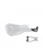 Set handguard alb universal moto