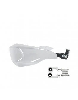 Set handguard alb universal moto