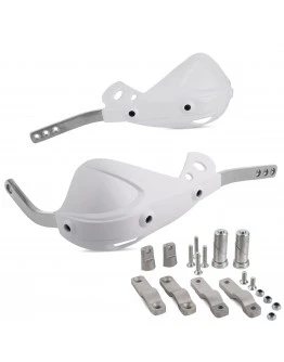 Set handguard alb universal moto ATV