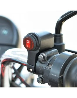 Intrerupator pentru motocicleta, ATV, impermeabil, aluminiu