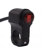 Intrerupator pentru motocicleta, ATV, impermeabil, aluminiu