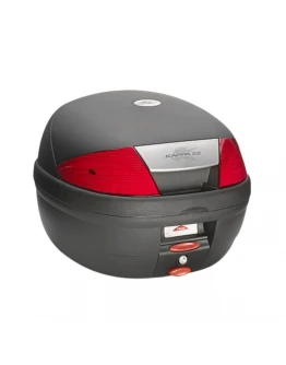Top case KAPPA 26L MONOLOCK - Negru,Rosu