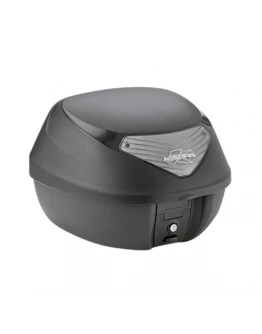 Top case KAPPA 29L MONOLOCK - Negru,Alb