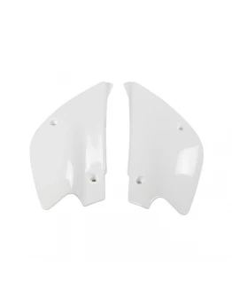 Carene laterale UFO KAWASAKI KX 80 '98-'00, KX 85 '01-'13 culoare Alb
