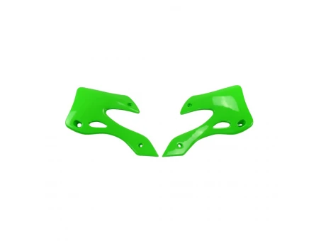 Protectie radiator UFO KAWASAKI KX 125/250 99-02 culoare Verde | KA03720026