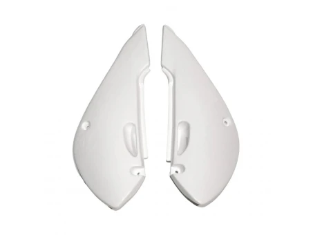 Carene laterale UFO KAWASAKI KX 65 01-18 culoare Alb | KA03734047