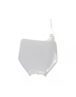 Placa numar start UFO KAWASAKI KX 125/250 '03-'08, KXF 250 '04-'08, KXF 450 '06-'08 culoare Alb - Inlocuieste KA03763047