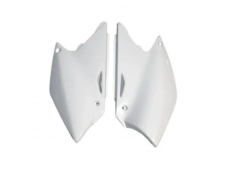 Carene laterale UFO KAWASAKI KXF 250 04-05 culoare Alb KX | KA03755047