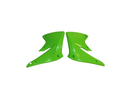 Protectie radiator UFO KAWASAKI KXF 250 04-05 culoare Verde | KA03756026