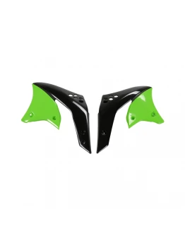 Protectie radiator UFO KAWASAKI KXF 250 '06 culoare Negru/Verde