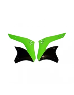 Protectie radiator UFO KAWASAKI KXF 250 '07 culoare Verde/Negru