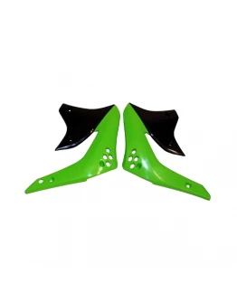 Protectie radiator UFO KAWASAKI KXF 450 '07 culoare Verde/Negru