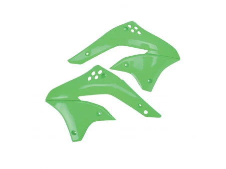 Protectie radiator UFO KAWASAKI KXF 450 08 culoare Verde | KA03788026