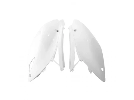 Carene laterale UFO KAWASAKI KXF 450 09-11 culoare Alb KX | KA04700047