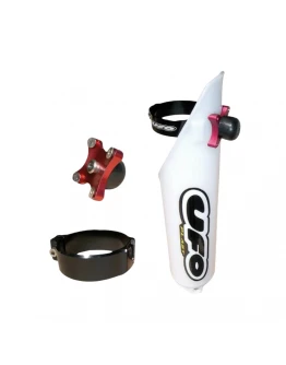 Protectie suspensie fata UFO cu blocaj KAWASAKI KXF 250/450 '09-'13 culoare NEUTRAL