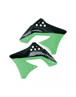 Protectie radiator UFO KAWASAKI KXF 250 '09-'11 culoare OEM (Negru/Verde)