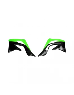 Protectie radiator UFO KAWASAKI KXF 450 '12-'15 culoare OEM (Verde/Negru)