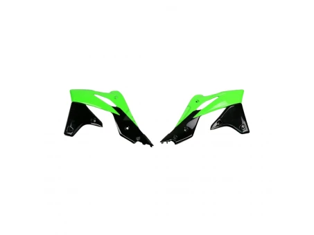 Protectie radiator UFO KAWASAKI KXF 250 13-16 culoare OEM (Verde/Negru) | KA04725999
