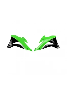 Protectie radiator UFO KAWASAKI KX 85 '14-'20 culoare Verde Negru