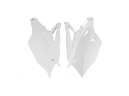 Carene laterale UFO KAWASAKI KXF 450 16-17, culoare Alb | KA04737047