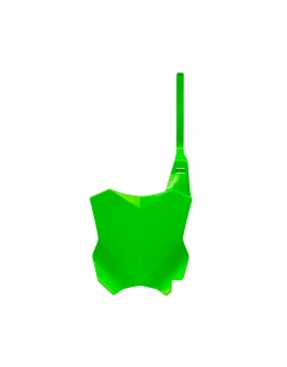 Placa numar start UFO KAWASAKI KXF 250 '17-'23, KXF 450 '16-'23 culoare Verde FLUO