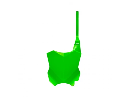 Placa numar start UFO KAWASAKI KXF 250 17-23, KXF 450 16-23 culoare Verde FLUO | KA04738AFLU