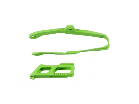 Set patina si ghidaj lant UFO KAWASAKI KXF 250 17-20, KXF 450 16-18, culoare Verde | KA04744026