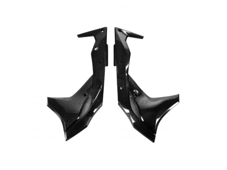 Protectie radiator UFO KAWASAKI KXF 250 17-20 culoare Negru | KA04747001
