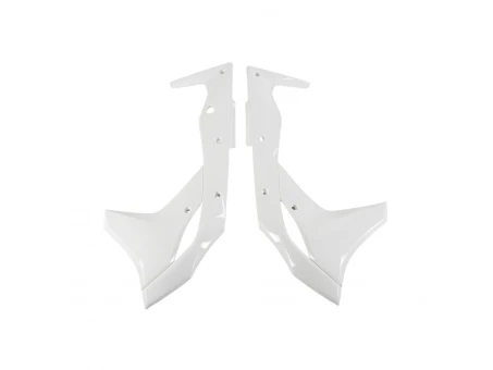 Protectie radiator UFO KAWASAKI KXF 250 17-20 culoare Alb | KA04747047