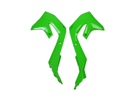 Protectie radiator UFO KAWASAKI KXF 450 19 culoare Verde | KA04751026