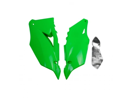 Carene laterale UFO KAWASAKI KXF 450 19 culoare Verde FLUO | KA04752AFLU