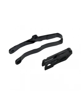 Set patina si ghidaj lant UFO KAWASAKI KXF 250 '21-'23, KXF 450 '19-21 culoare Negru