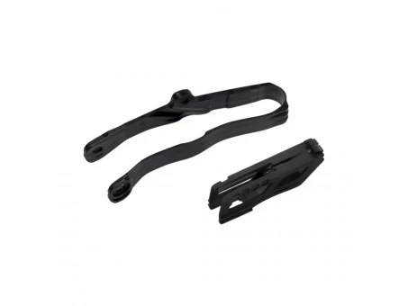 Set patina si ghidaj lant UFO KAWASAKI KXF 250 21-23, KXF 450 19-21 culoare Negru | KA04756001