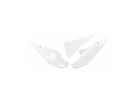 Carene laterale UFO KAWASAKI KXF 450 24, culoare Alb | KA04762047