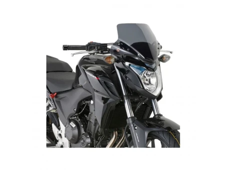 Parbriz Kappa 2025/05 pentru Honda CB 500 F (2013-2015) - fumuriu, cu kit prindere | KA1126