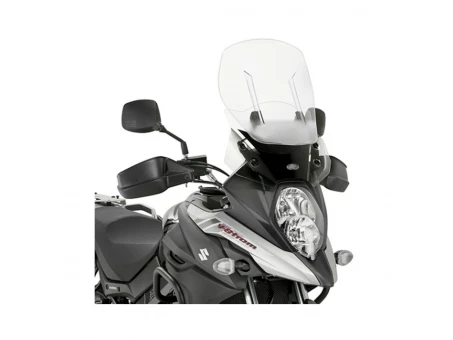 Parbriz reglabil Kappa Suzuki DL 650 V-Strom ’17-’24 Airflow - Transparent (H 50 x L 43 cm) | KAF3112B