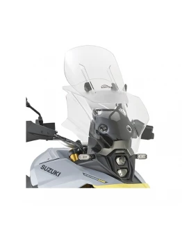 Parbriz reglabil Kappa Airflow pentru Suzuki V-Strom 800DE/SE (2023-2024) - transparent