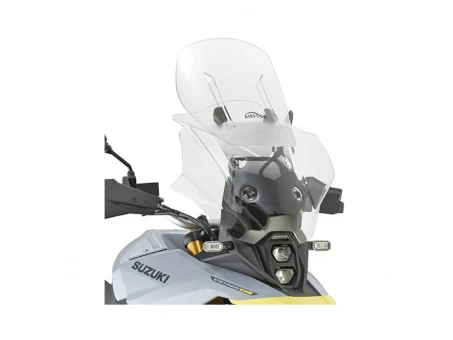 Parbriz reglabil Kappa Airflow pentru Suzuki V-Strom 800DE/SE (2023-2024) - transparent | KAF3125B