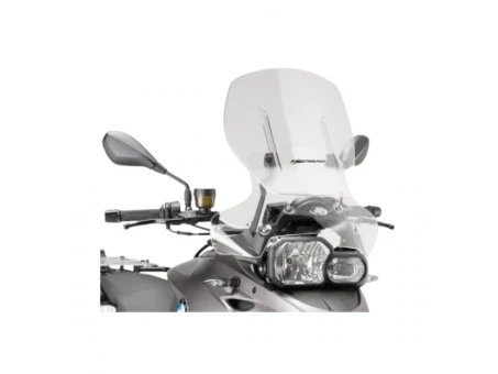 Parbriz moto KAPPA - BMW F 700 GS (13) Airflow reglabil Transparent | KAF5107